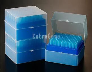 [EX-TS-1100-B-RS (pack)] EX-TS-1100-B-RS 1000 µl Pipette Tips, Racked, Pre-sterilized (Pack)